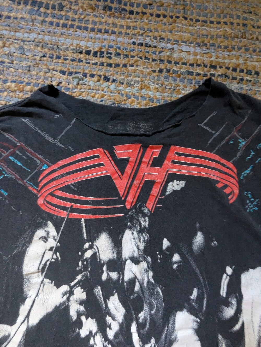 Vintage Van Halen T Shirt XL 1991 For Unlawful Carnal Knowledge Tour Band Tee - Picture 6 of 8